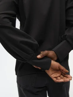 OBJECT Skjortor|Toppar*BALLONGÄRMAD TOPP Black