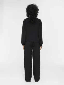 OBJECT Skjortor|Toppar*BALLONGÄRMAR BLUS Black