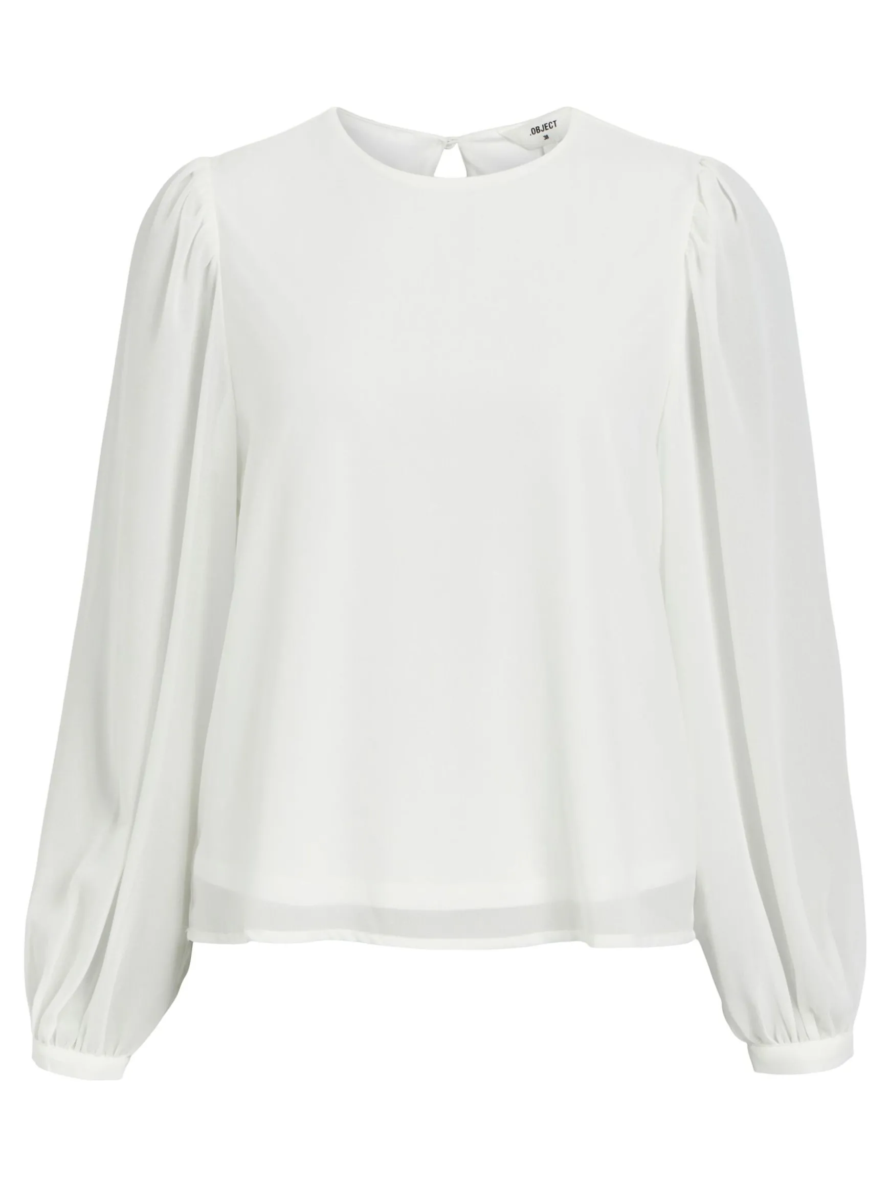 OBJECT Skjortor|Toppar*BALLONGÄRMAR BLUS Cloud Dancer