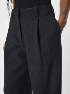 OBJECT Byxor*BARREL-BEN BYXOR Dark Grey Melange