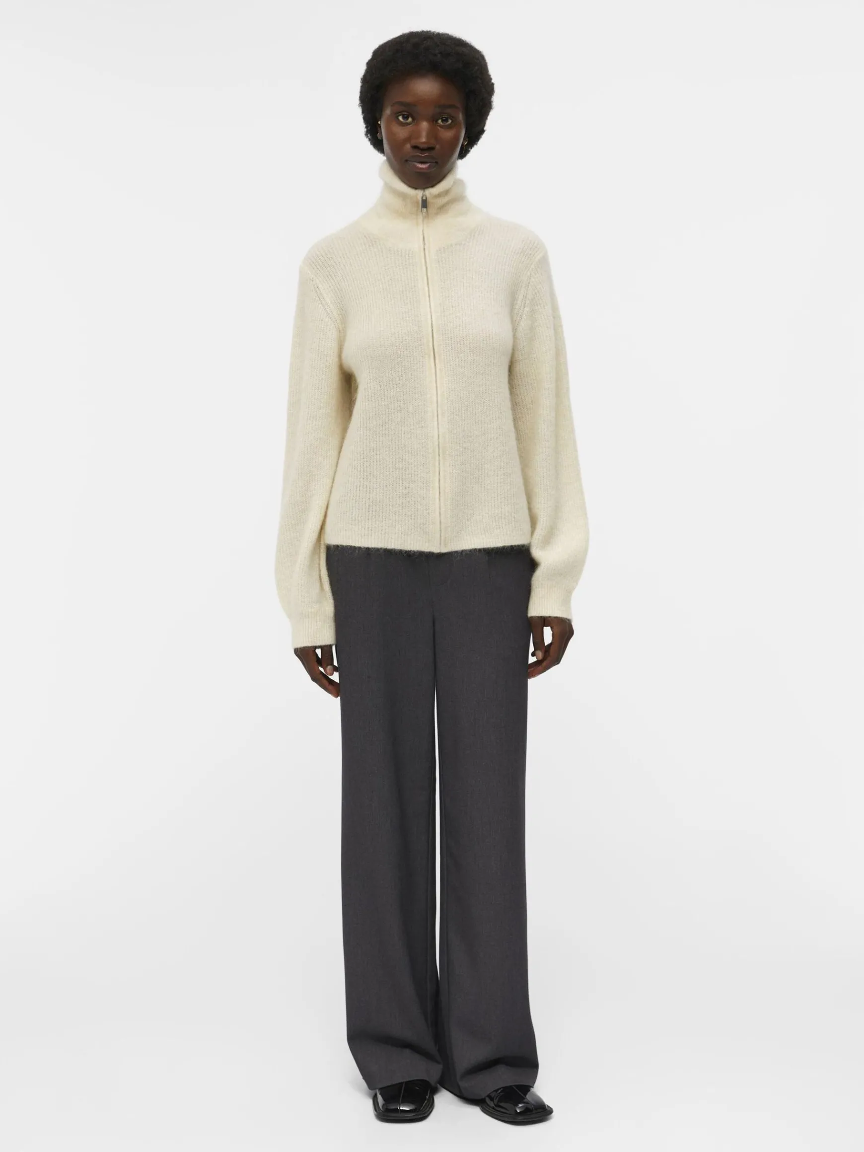 OBJECT Cardigans*BLIXTLÅS KOFTA Sandshell