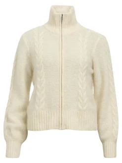 OBJECT Cardigans*BLIXTLÅS STICKAD KOFTA Sandshell