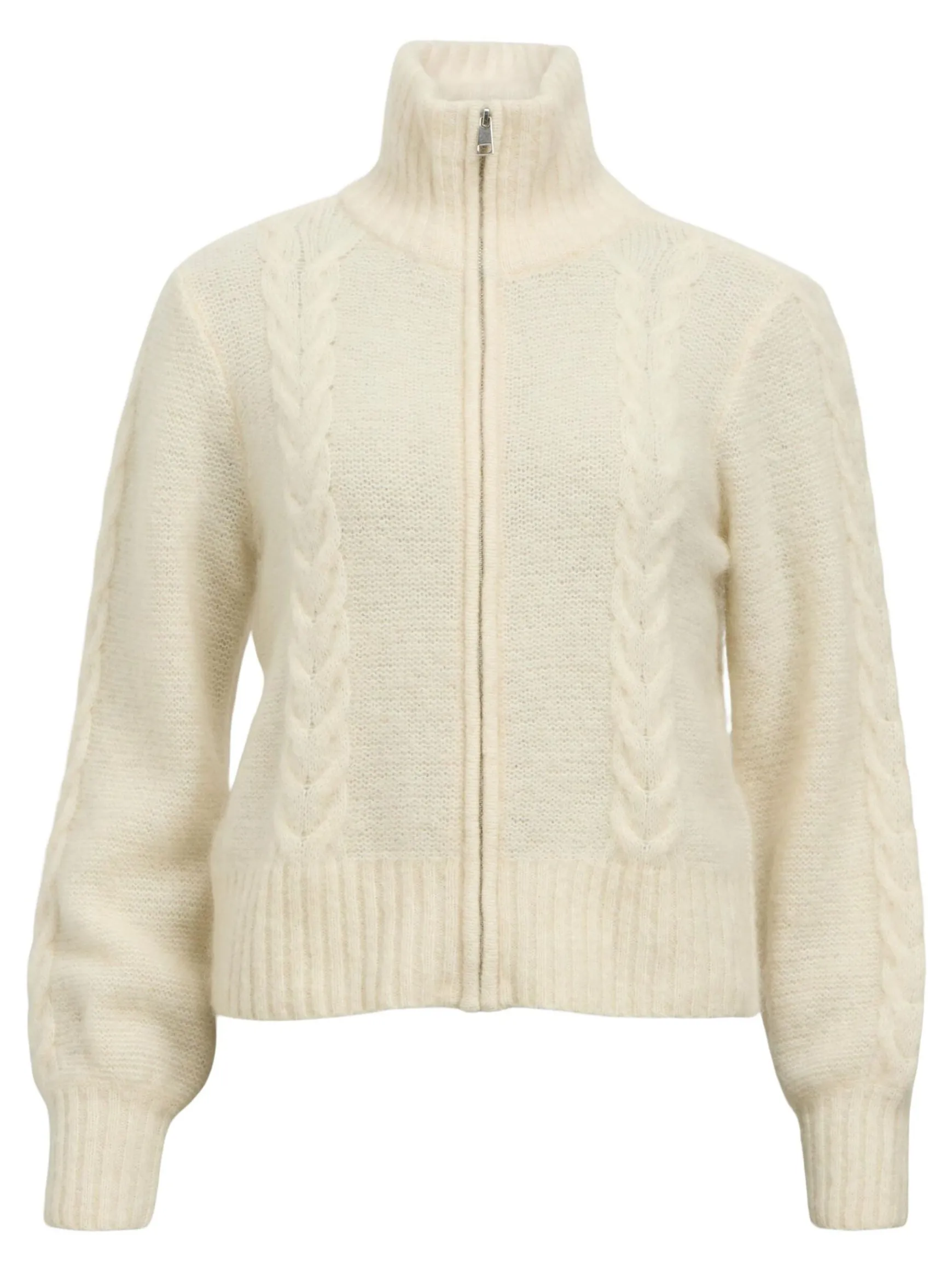 OBJECT Cardigans*BLIXTLÅS STICKAD KOFTA Sandshell