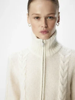 OBJECT Cardigans*BLIXTLÅS STICKAD KOFTA Sandshell