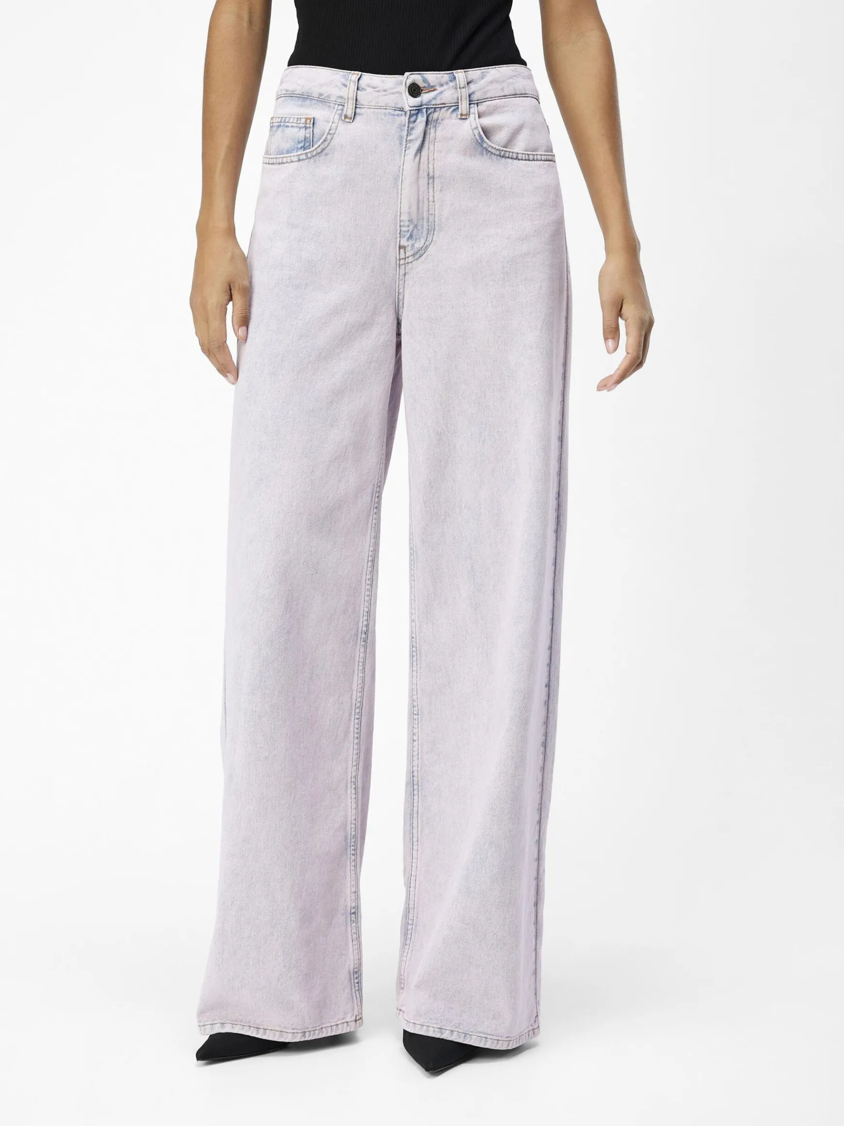OBJECT Jeans|Byxor*BRED BEN JEANS Pink Frosting