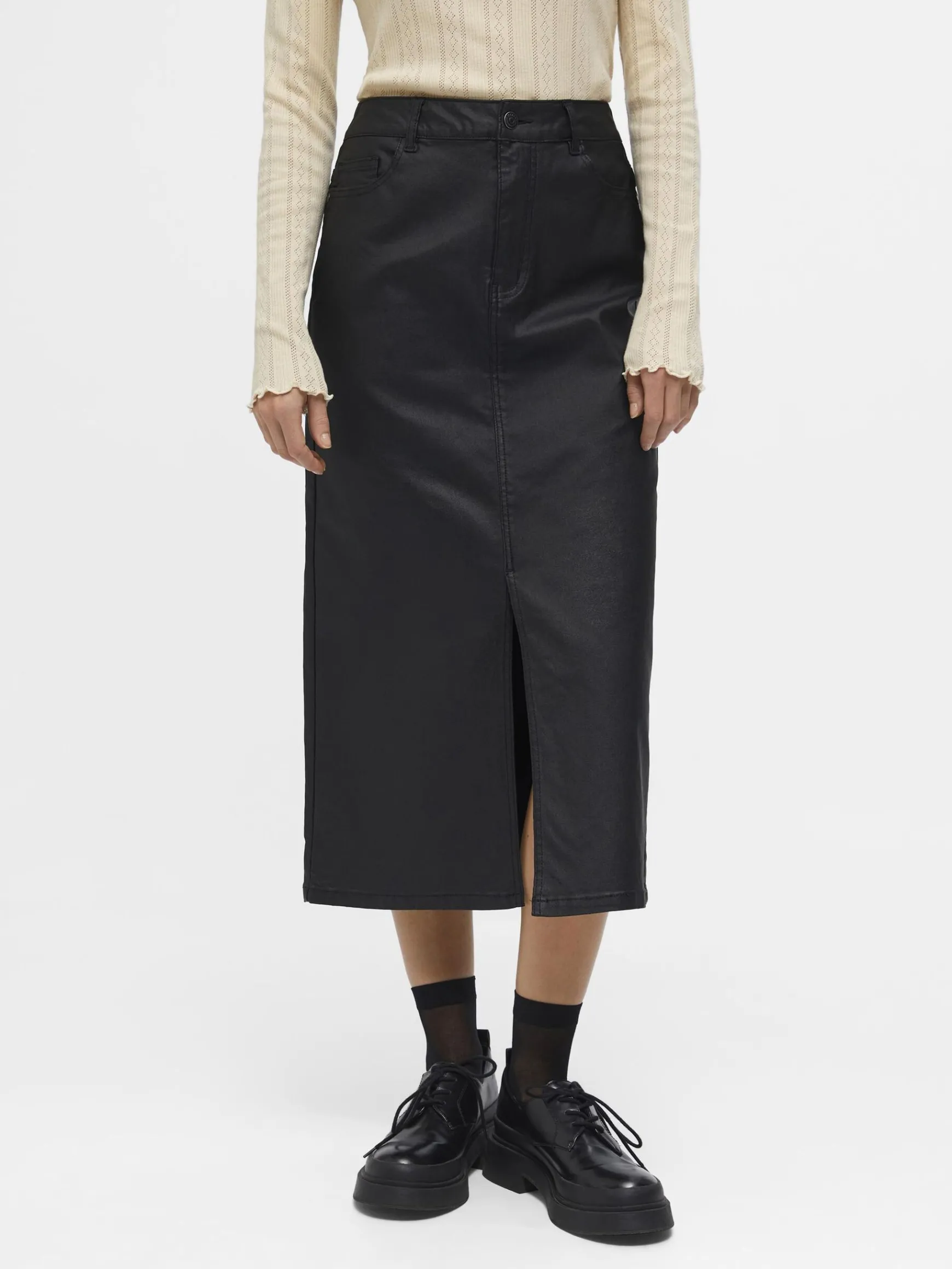 OBJECT Kjolar*COATADE MIDIKJOL Black