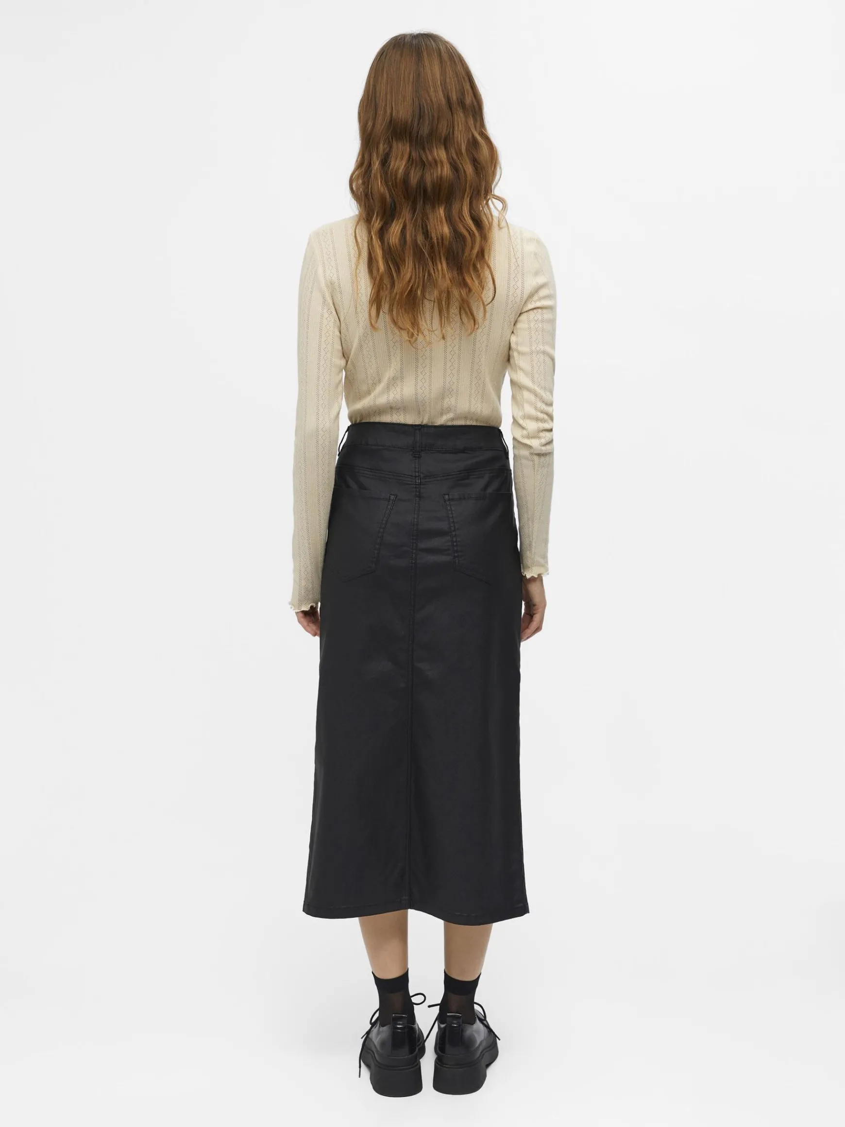 OBJECT Kjolar*COATADE MIDIKJOL Black