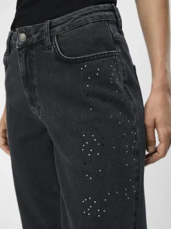 OBJECT Jeans|Byxor*DETALJERAD JEANS Black