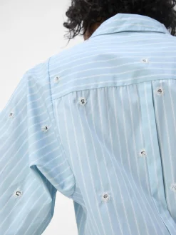 OBJECT Skjortor|Toppar*DETALJERAD SKJORTA Airy Blue