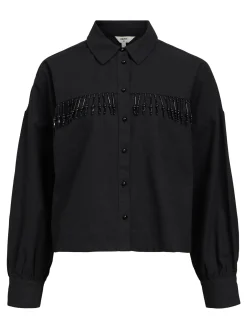 OBJECT Skjortor|Toppar*DETALJERAD SKJORTA Black