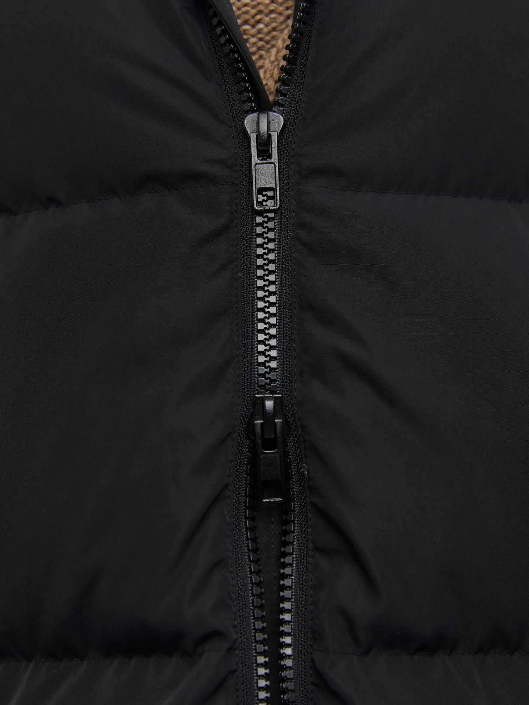 OBJECT Ytterkläder*DUNVADDERAD JACKA Black