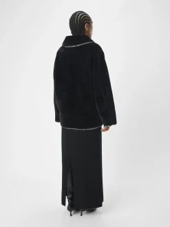 OBJECT Ytterkläder*FUSKPÄLS KAPPA Black