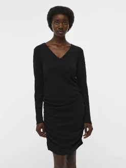 OBJECT Klänningar*GLITTRIG KORT KLÄNNING Black