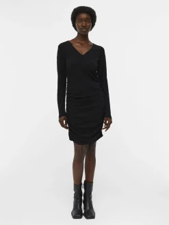OBJECT Klänningar*GLITTRIG KORT KLÄNNING Black