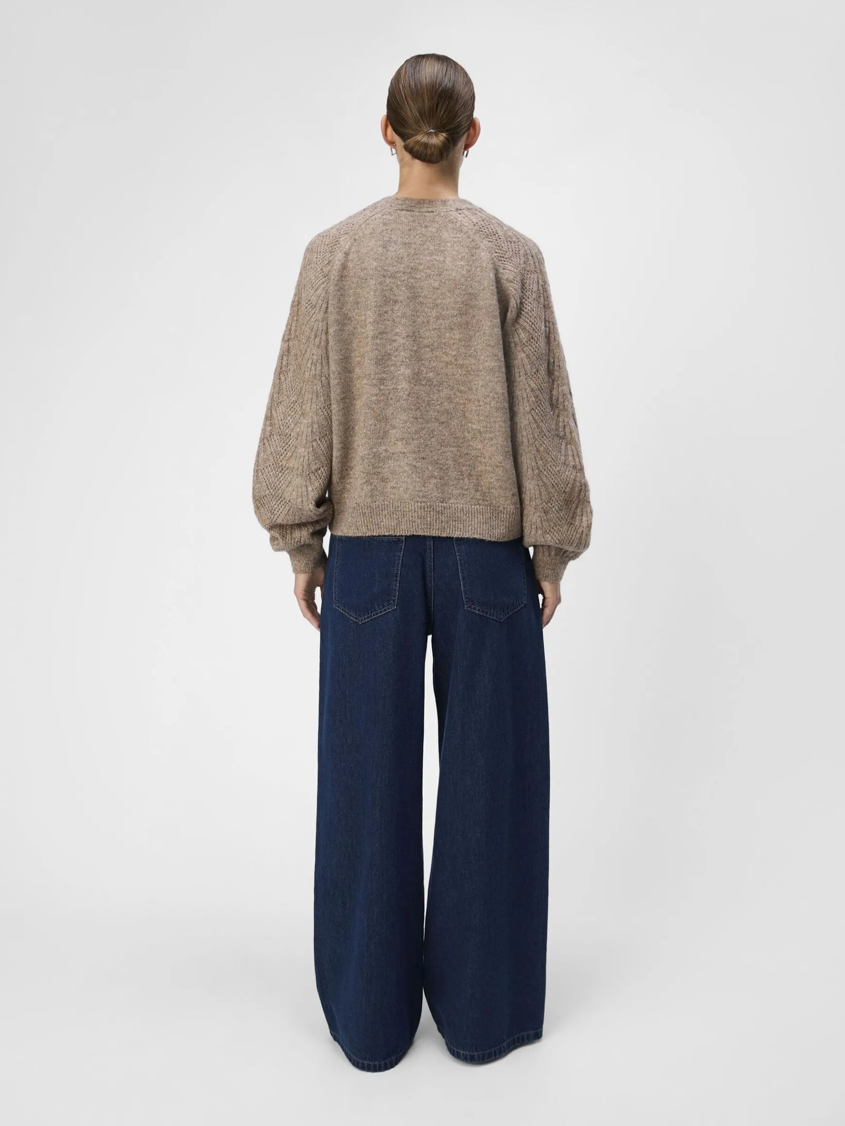 OBJECT Cardigans*KNYTNING FRAM KOFTA Desert Taupe