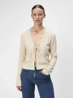 OBJECT Cardigans*KNYTNING FRAM TOPP Sandshell