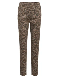 OBJECT Jeans|Byxor*LEOPARDMÖNSTRADE SKINNY FIT-JEANS Incense