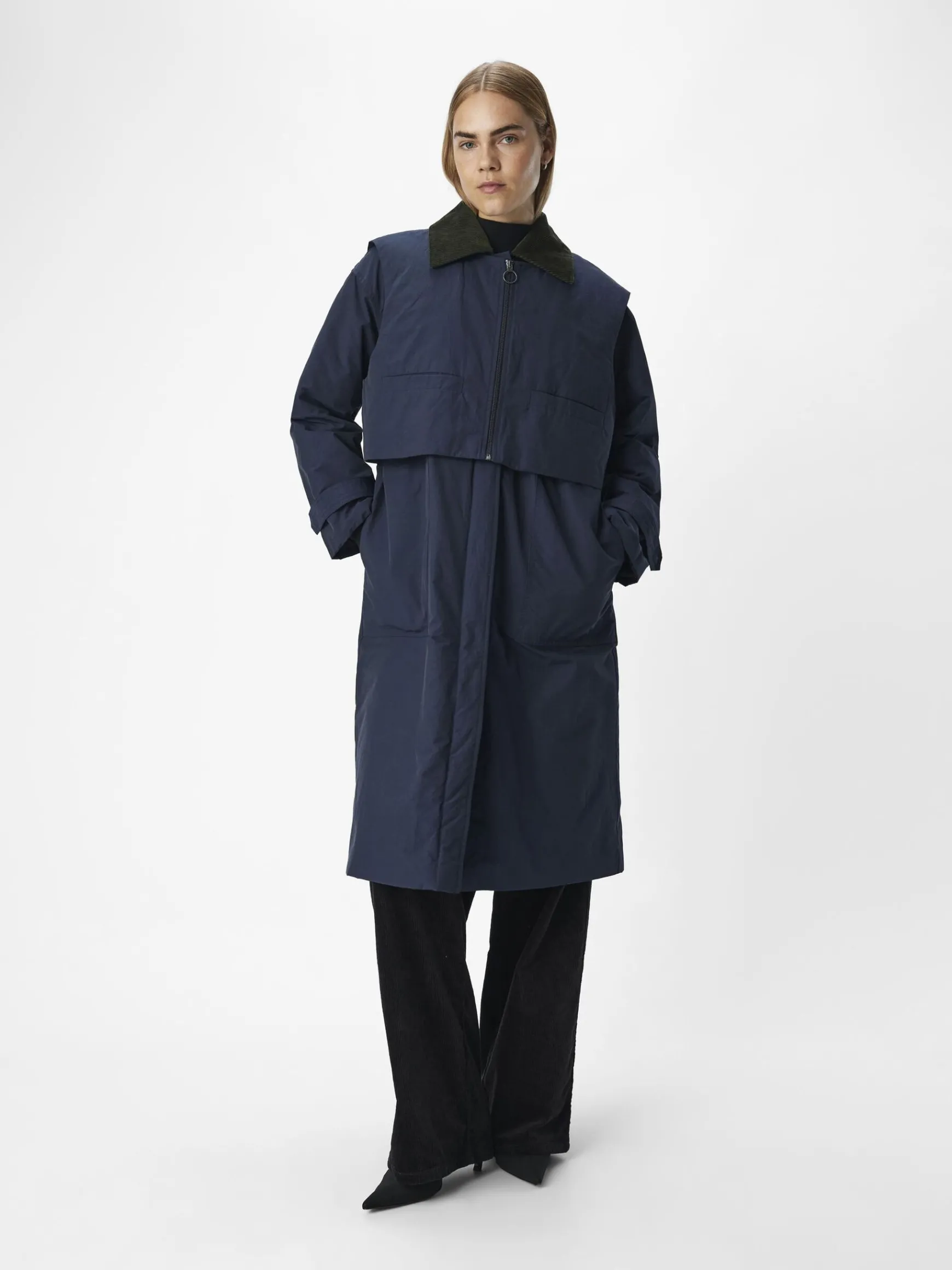 OBJECT Ytterkläder*LÅNG 2-I-1 KAPPA Sky Captain