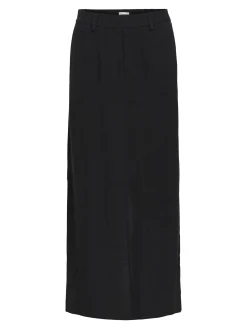 OBJECT Basic|Kjolar*LÅNG PENNKJOL Black
