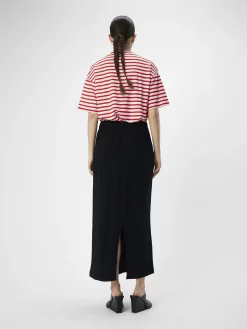OBJECT Basic|Kjolar*LÅNG PENNKJOL Black