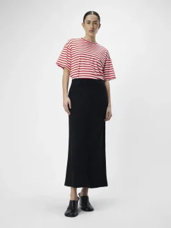 OBJECT Basic|Kjolar*LÅNG PENNKJOL Black