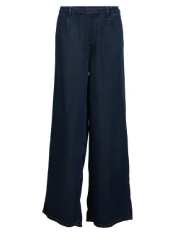 OBJECT Byxor*LÖS PASSFORM BYXOR Dark Blue Denim
