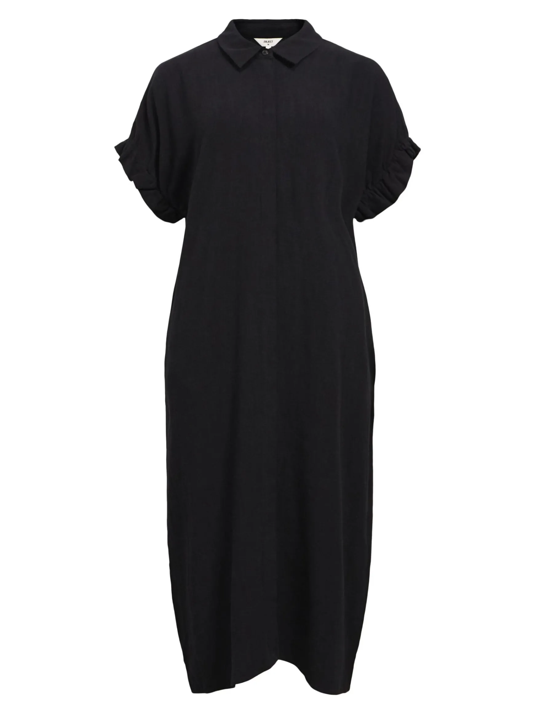 OBJECT Klänningar*MAXI SKJORTKLÄNNING Black