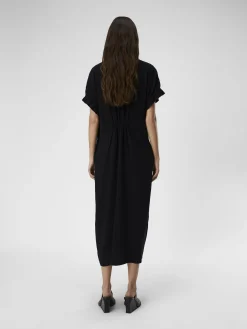 OBJECT Klänningar*MAXI SKJORTKLÄNNING Black