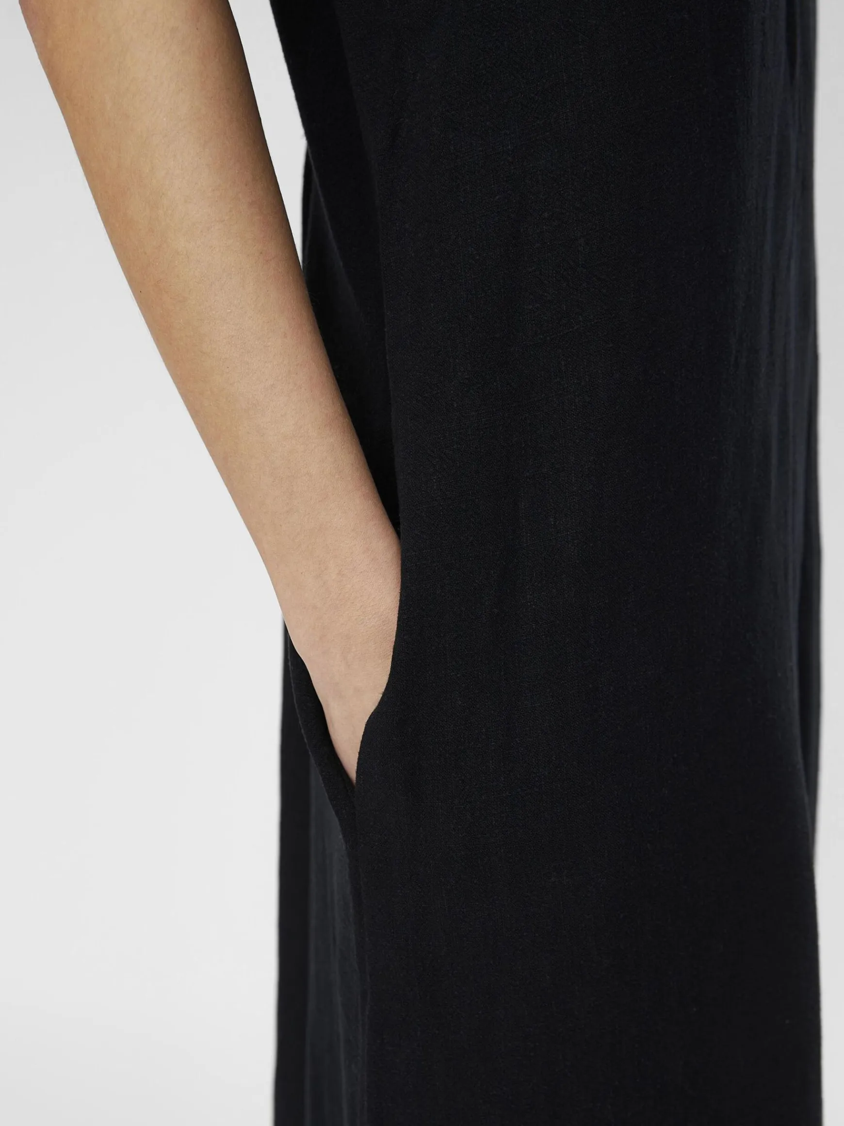 OBJECT Klänningar*MAXI SKJORTKLÄNNING Black