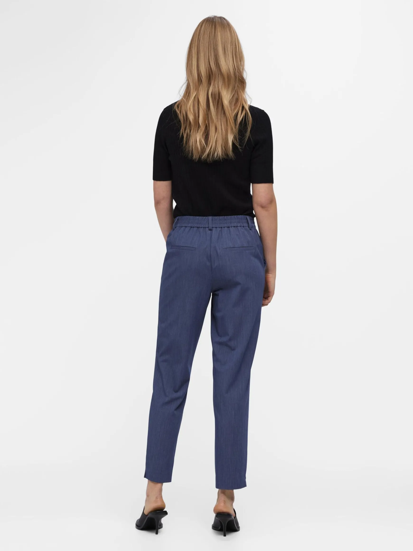 OBJECT Byxor*NORMAL MIDJA BYXOR Dark Denim