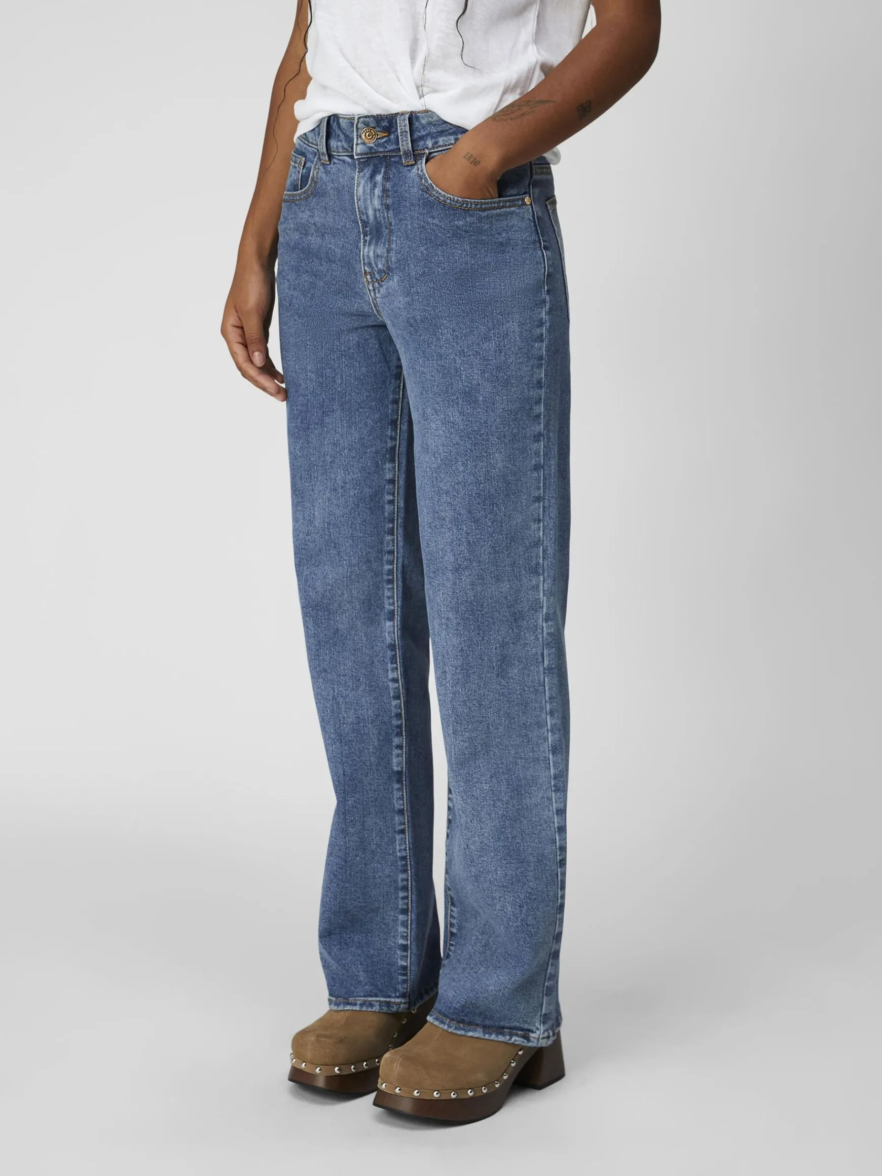 OBJECT Basic|Jeans*NORMALHÖGA VIDA JEANS Medium Blue Denim