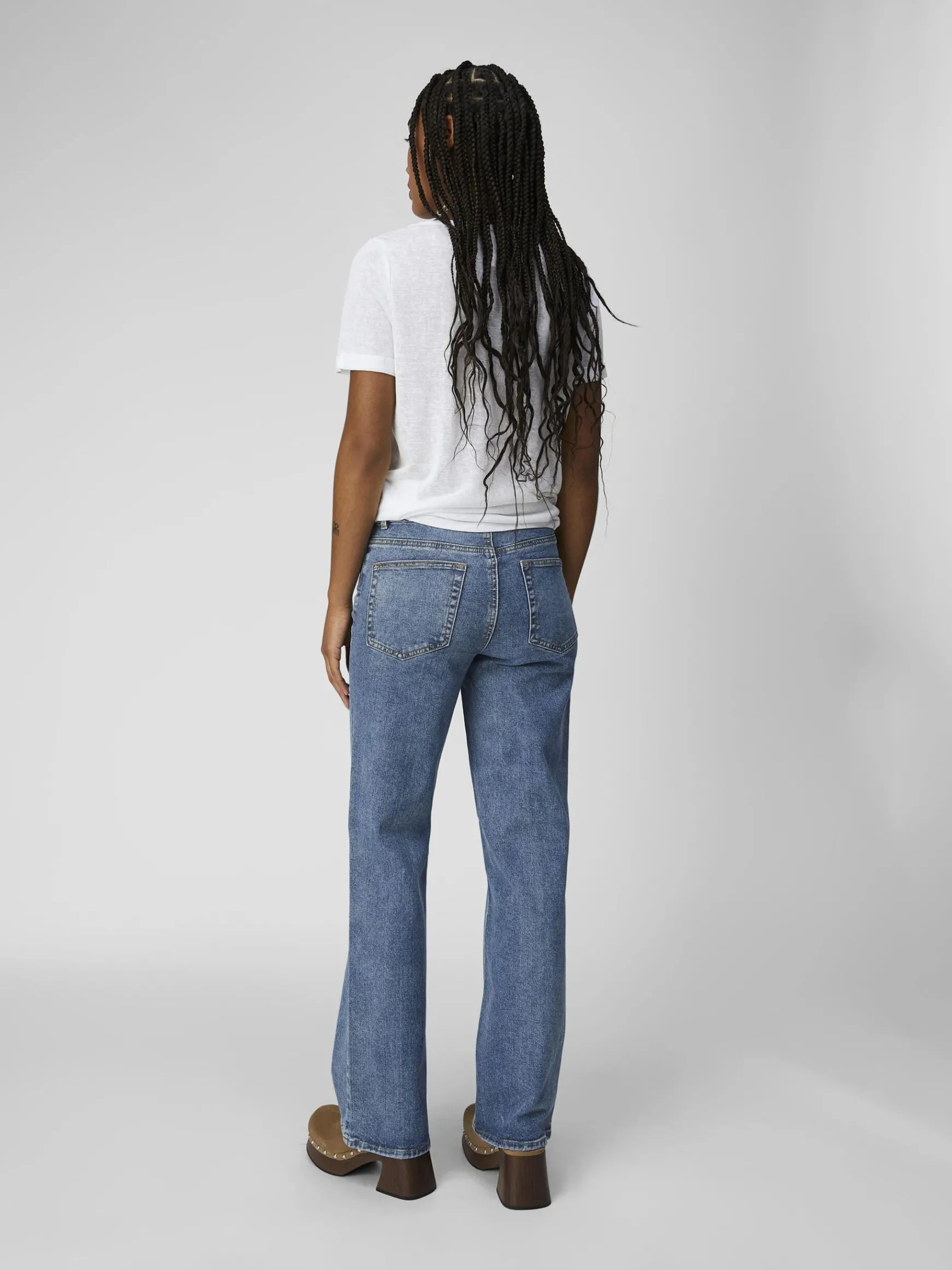 OBJECT Basic|Jeans*NORMALHÖGA VIDA JEANS Medium Blue Denim