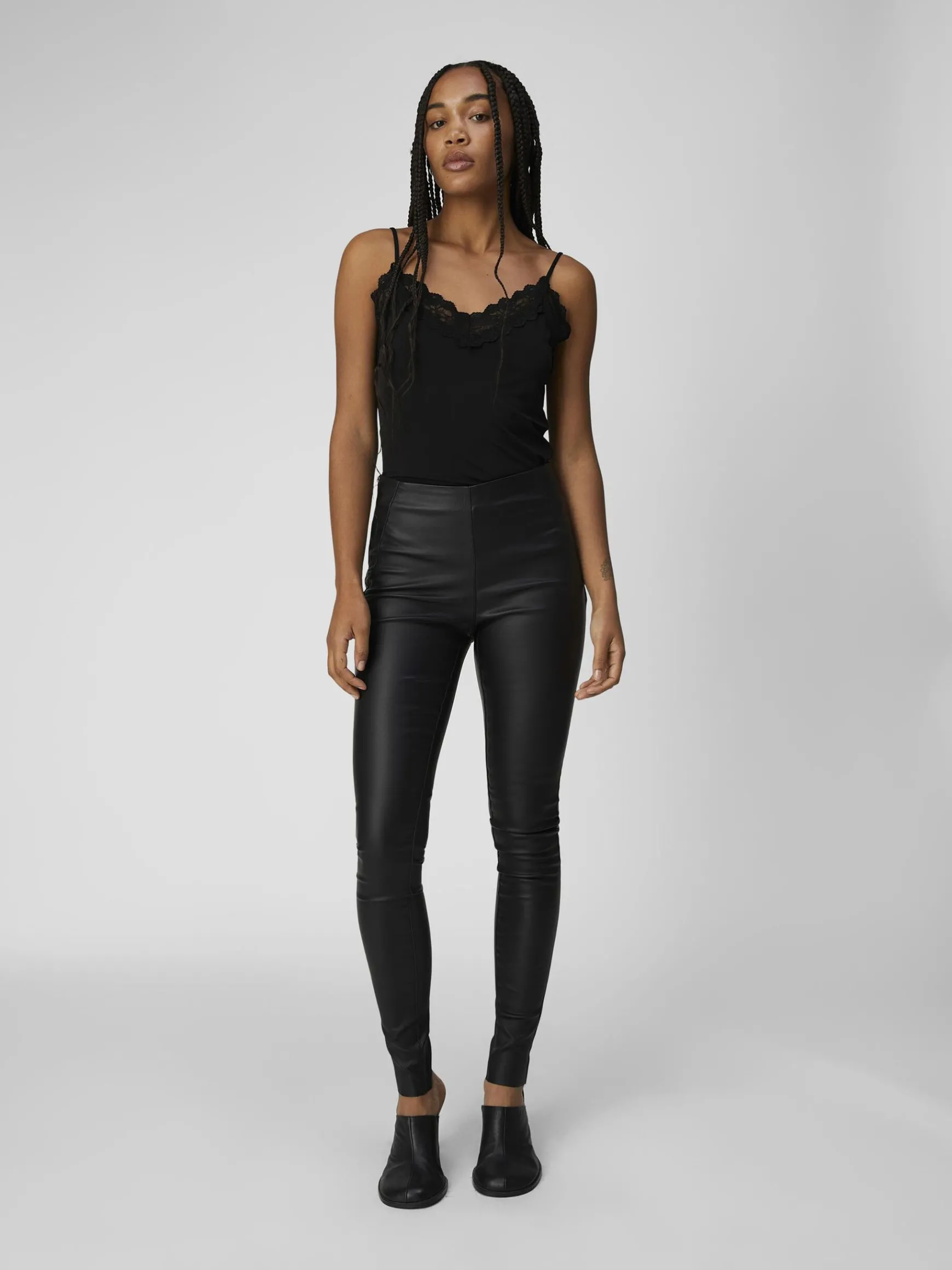 OBJECT Basic|Byxor*OBJBELLE LEGGINGS Black