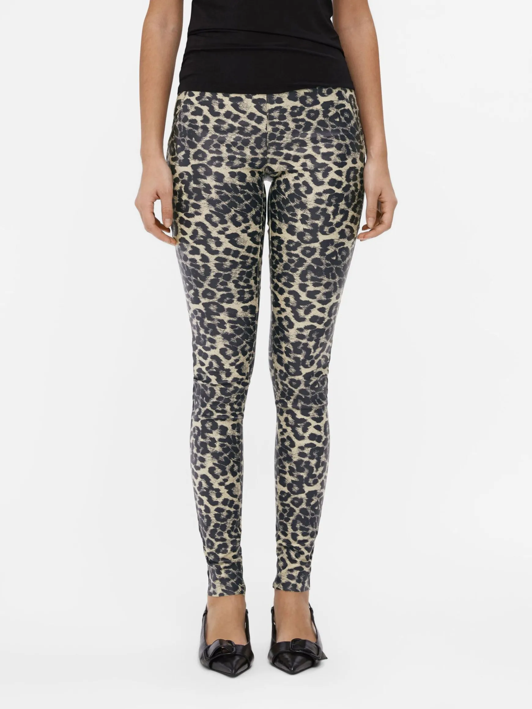 OBJECT Byxor*OBJBELLE LEGGINGS Humus