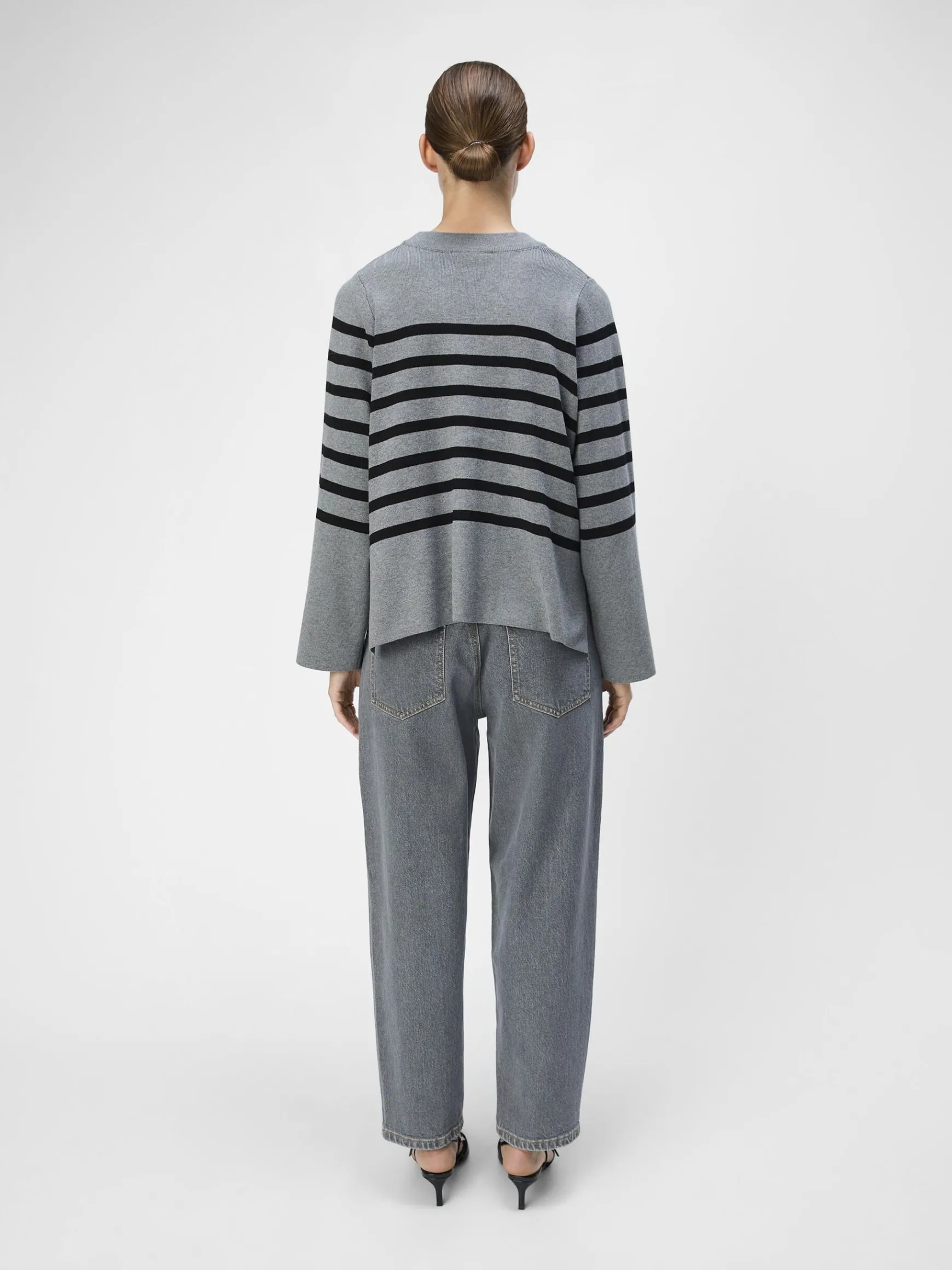 OBJECT Cardigans*OBJESTER KOFTA Medium Grey Melange