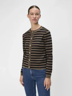OBJECT Cardigans*OBJESTER STICKAD KOFTA Morel