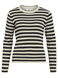 OBJECT Basic|Stickat*OBJESTER TRÖJA Sandshell
