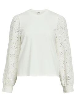 OBJECT Skjortor|Toppar*OBJFEODORA BLUS Cloud Dancer