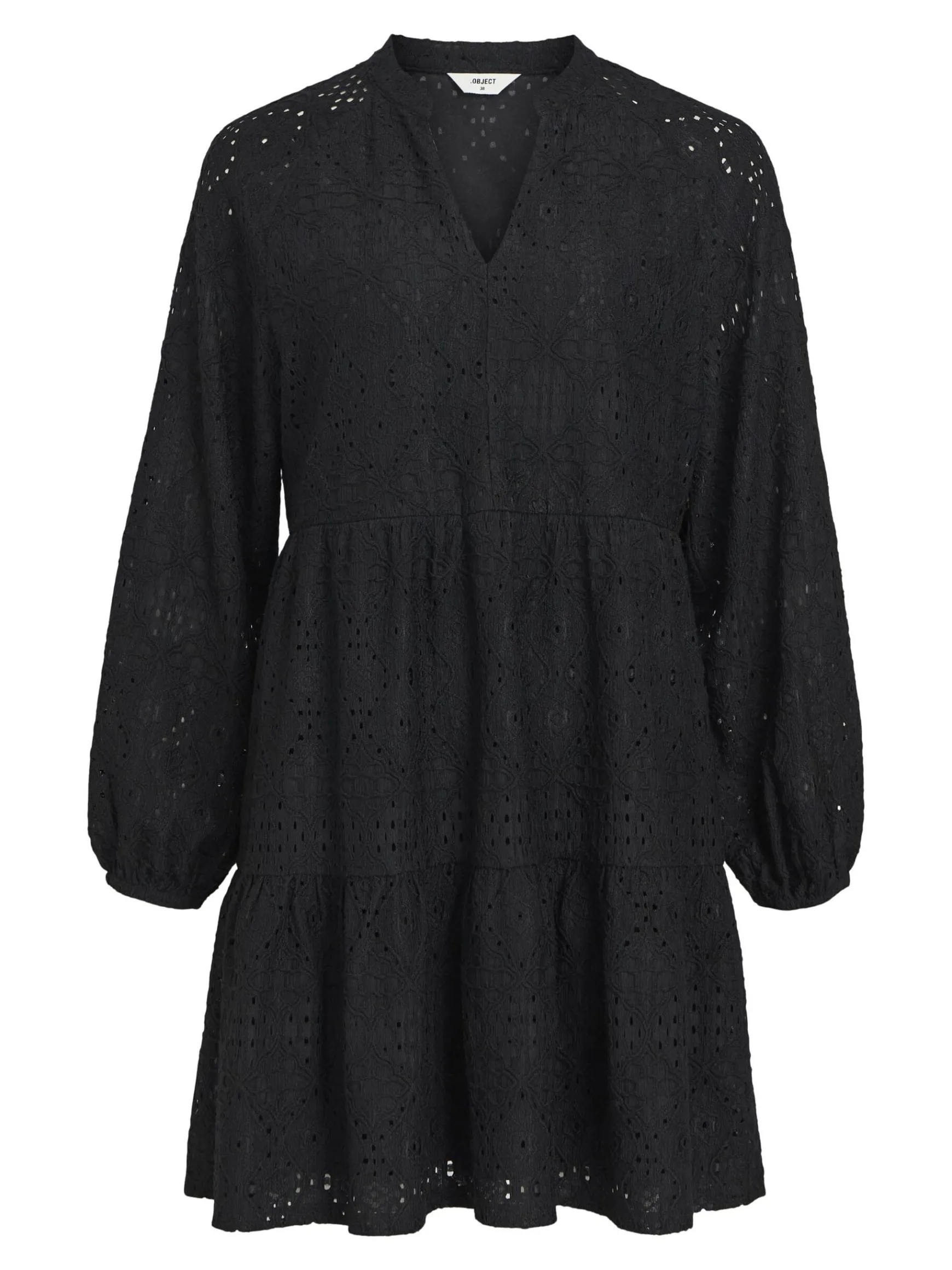 OBJECT Klänningar*OBJFEODORA KORT KLÄNNING Black