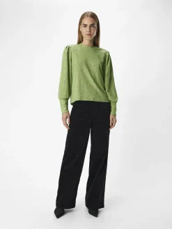 OBJECT Skjortor|Toppar*OBJFEODORA TOPP Meadow Green