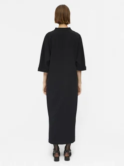 OBJECT Klänningar*OBJFLO MIDIKLÄNNING Black