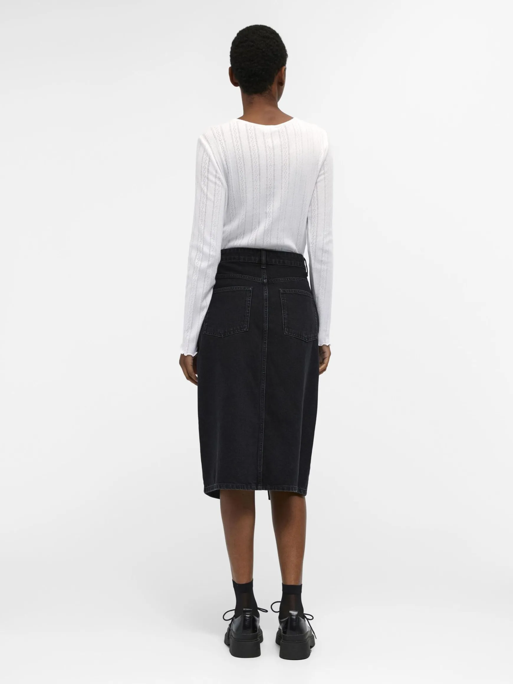 OBJECT Basic|Kjolar*OBJHARLOW MIDIKJOL Black