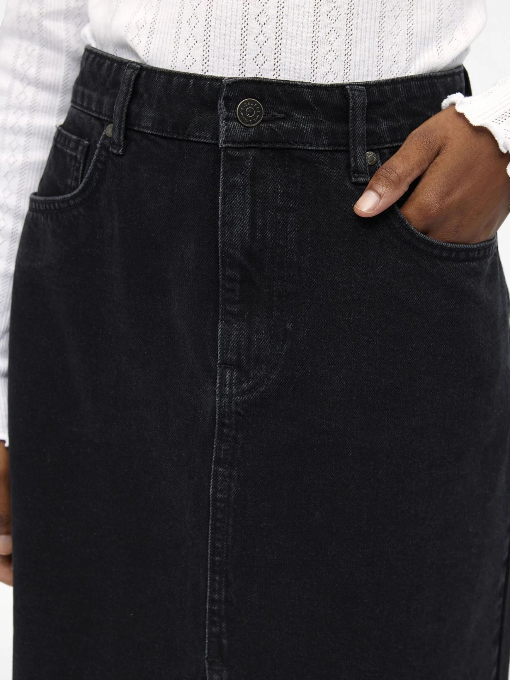 OBJECT Basic|Kjolar*OBJHARLOW MIDIKJOL Black