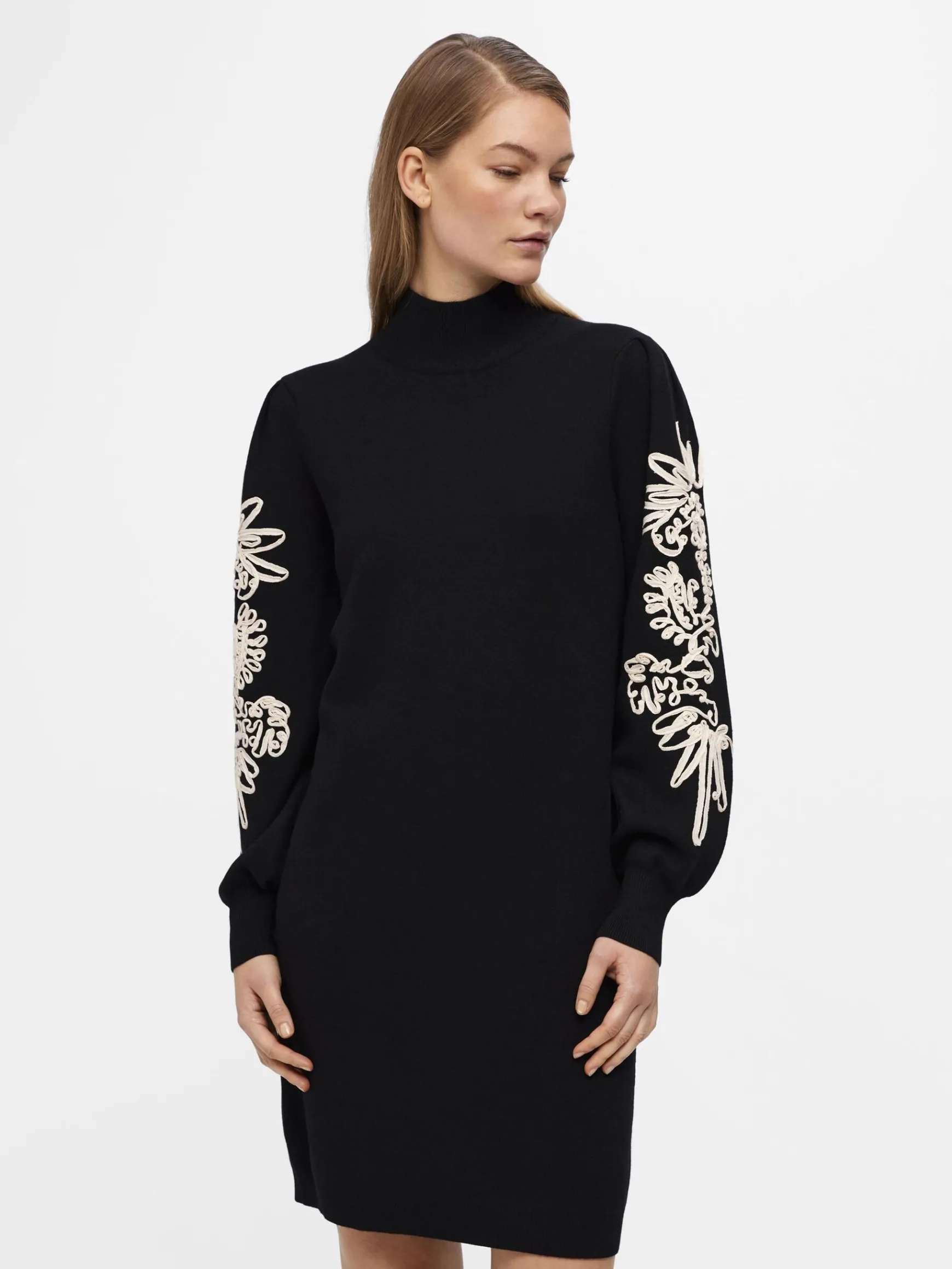 OBJECT Klänningar*OBJJOANA KORT KLÄNNING Black