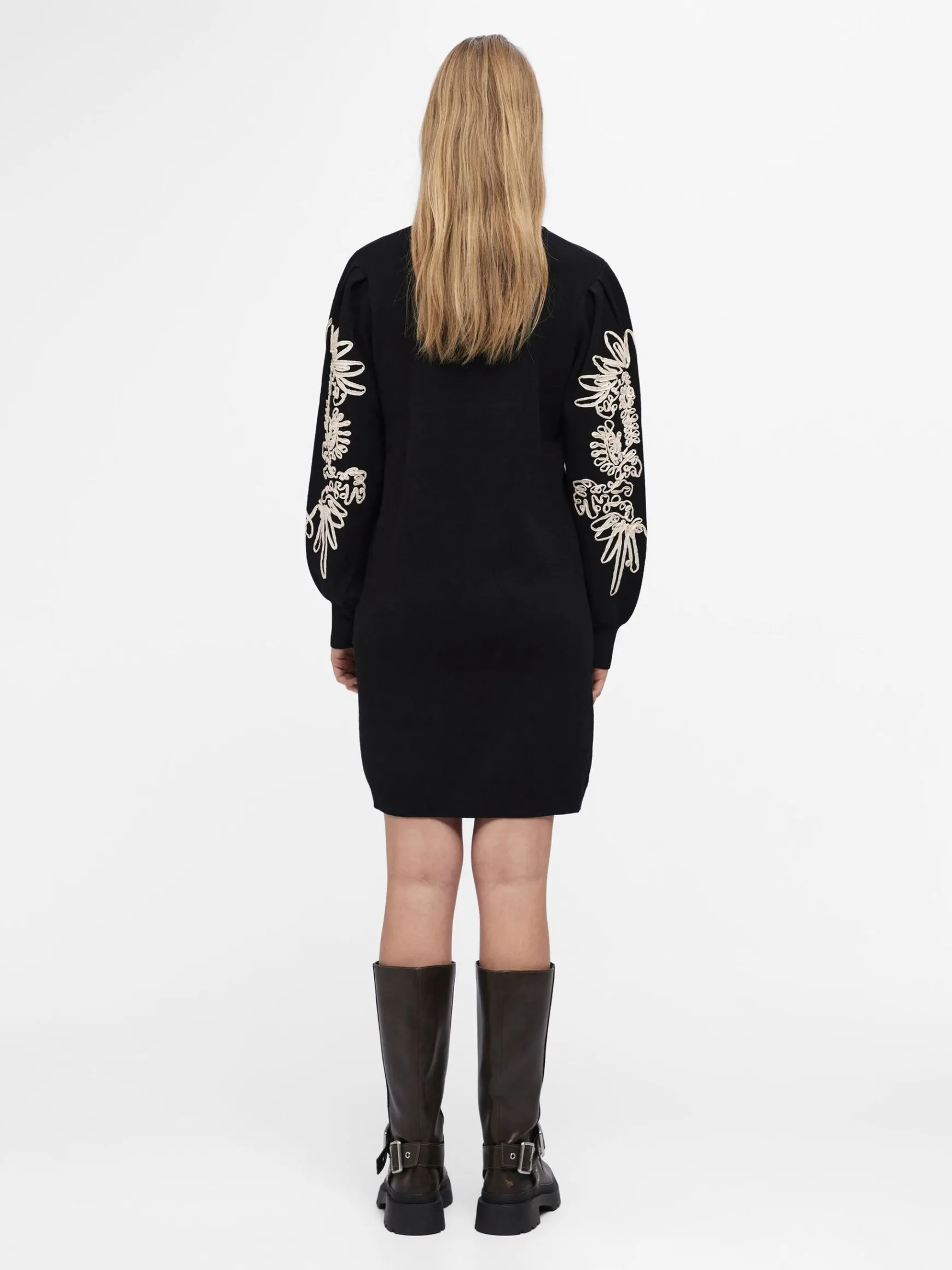 OBJECT Klänningar*OBJJOANA KORT KLÄNNING Black