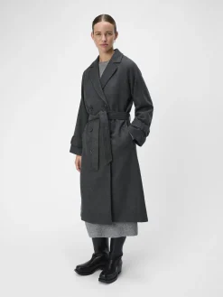 OBJECT Ytterkläder*OBJKEILY KAPPA Dark Grey Melange
