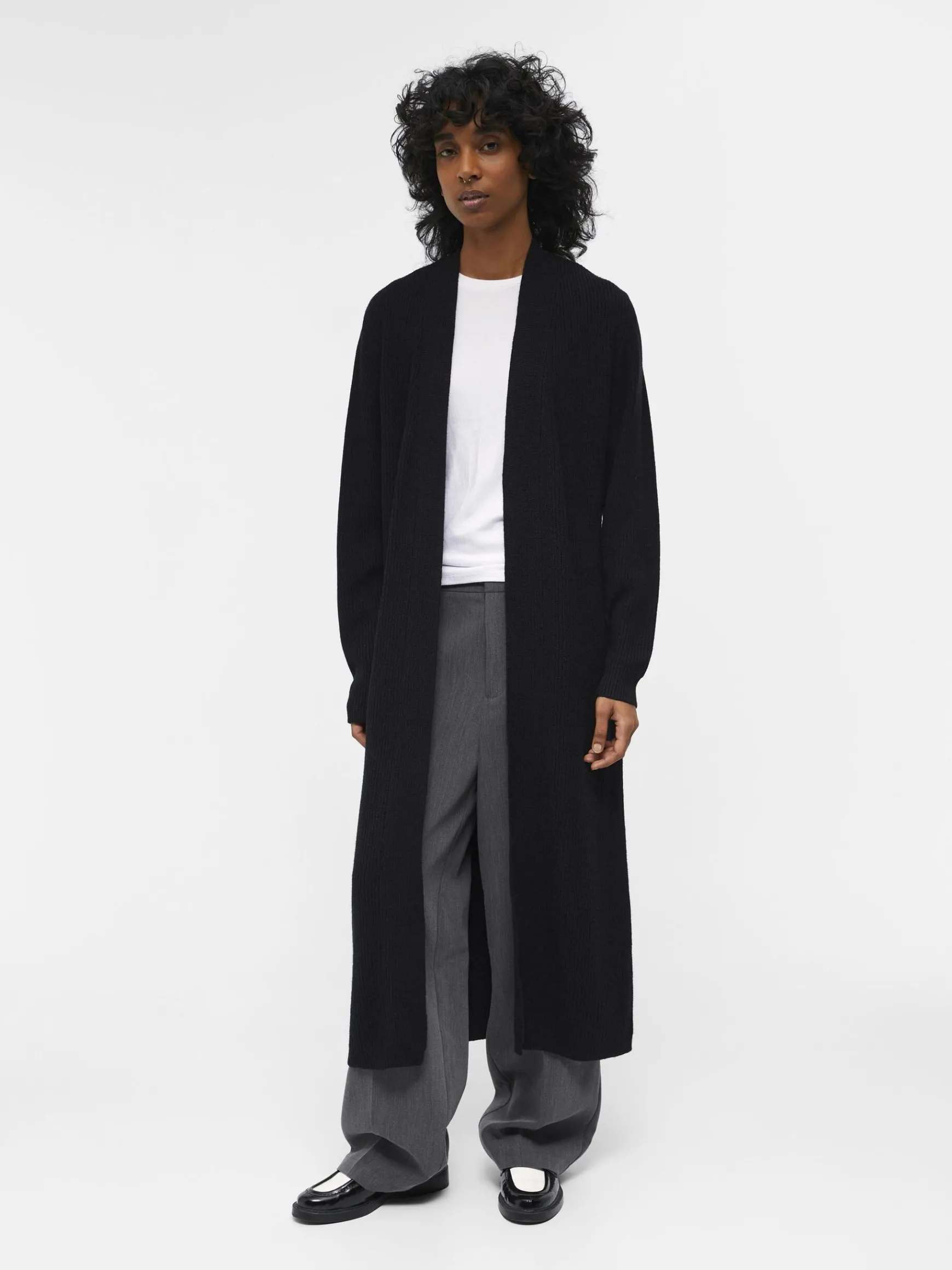 OBJECT Cardigans*OBJMALENA STICKAD KOFTA Black