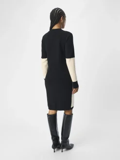 OBJECT Klänningar*OBJRAY STICKAD KLÄNNING Black