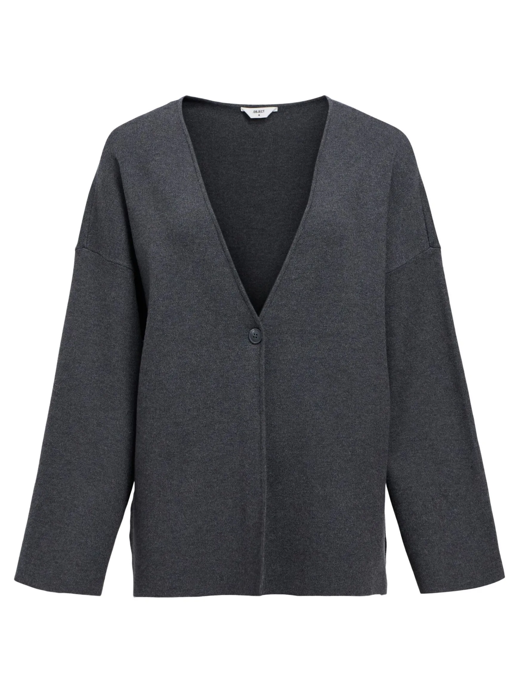 OBJECT Basic|Cardigans*OBJREYNARD KOFTA Dark Grey Melange