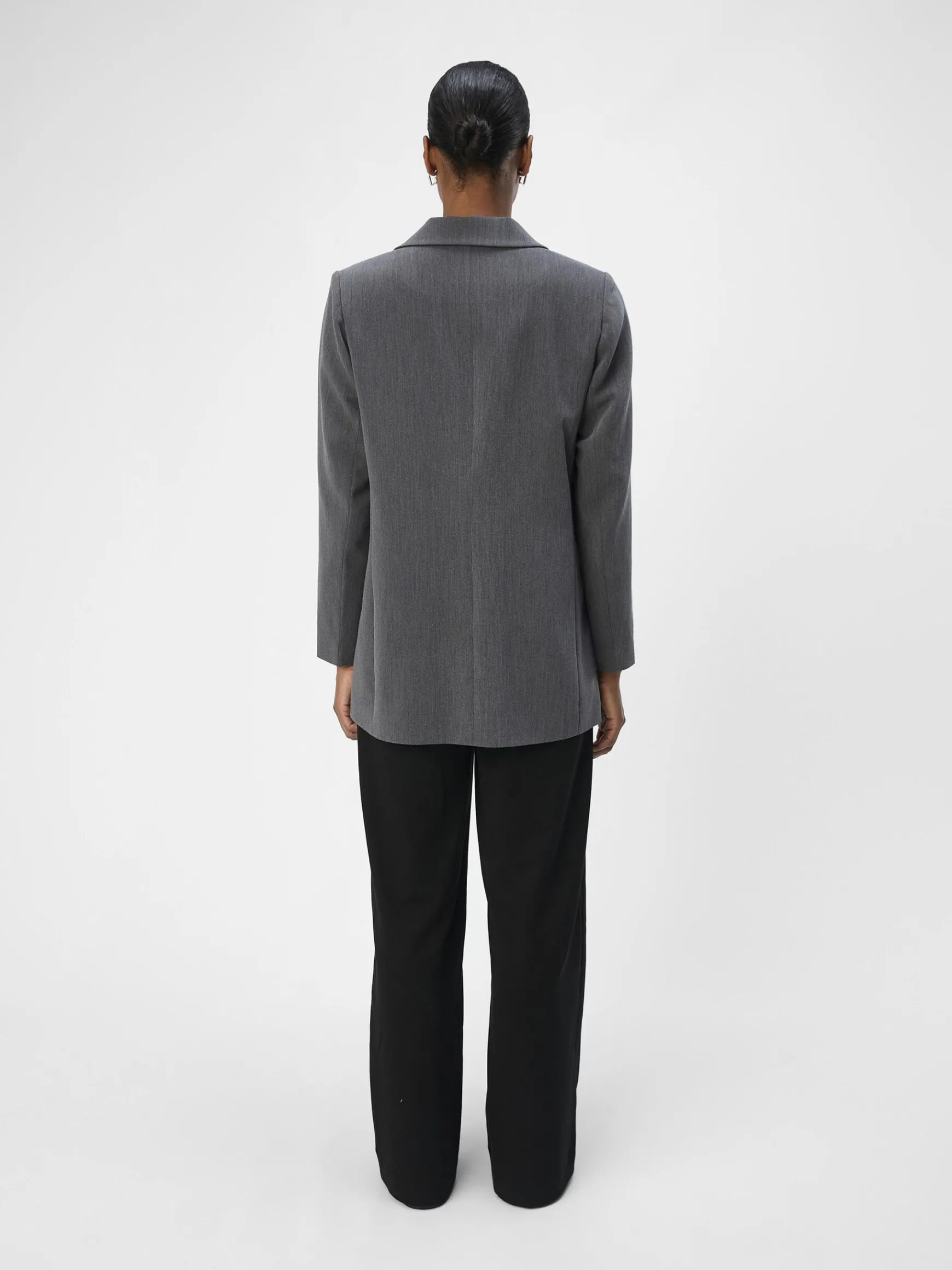 OBJECT Basic|Kavajer*OBJSIGRID KAVAJ Medium Grey Melange